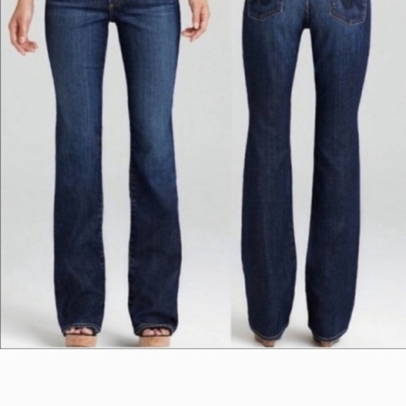 AG Jessie  curvy bootcut blue jean size 29 - Picture 10 of 16
